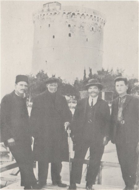 Заровска комисия в Солун пред „Беаз куле” във връзка със спогодбата Молов – Кафандарис