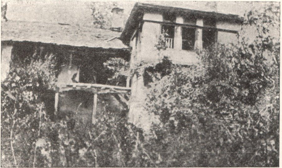 Fig. 197. The ruined house of Hadji Giorgis, President of Thasos and leader of the insurrecticn on the island in 1821