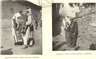 Peasants from a rich village (Uskub); Peasants from a poor village (Ochrida)