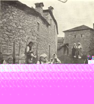 A prosperous Bulgarian village among the hills (Brusnik, near Monastir)