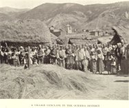 A village conclave in the Ochrida district
