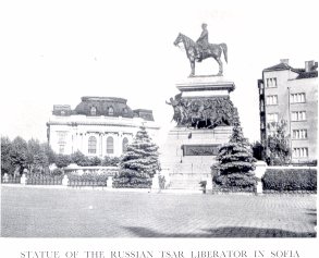 Statue of the Russian Tsar Liberator in Sofia