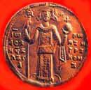 Golden seal of tsar Ivan Assen II (1218-1241)