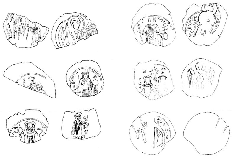 Сл. 170. „Кале”, Велес, монети од 13. и 14. век