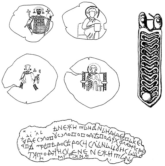 Сл. 175. „Хисар”, Црешка, наоди од 9. и 13.—14. век