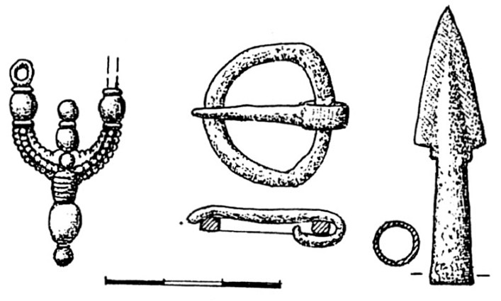 Сл. 71. „Градиште”, Подвис, наоди од 10.—13. век