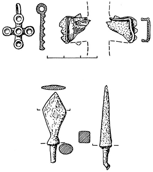 Сл. 80. „Град”, Канарево, наоди, 10.—13. век